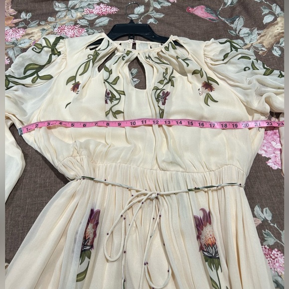 FARM Rio Romantic Nature Long Sleeve Maxi Dress - Picture 10 of 12